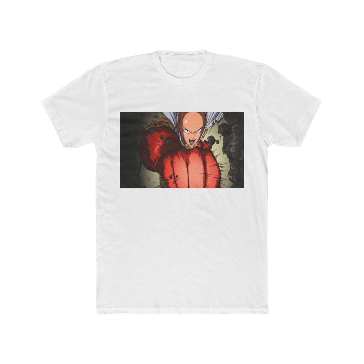 Saitama Delivering Punch T Shirt - One  Punch Man - Official T-Shirts merchandise