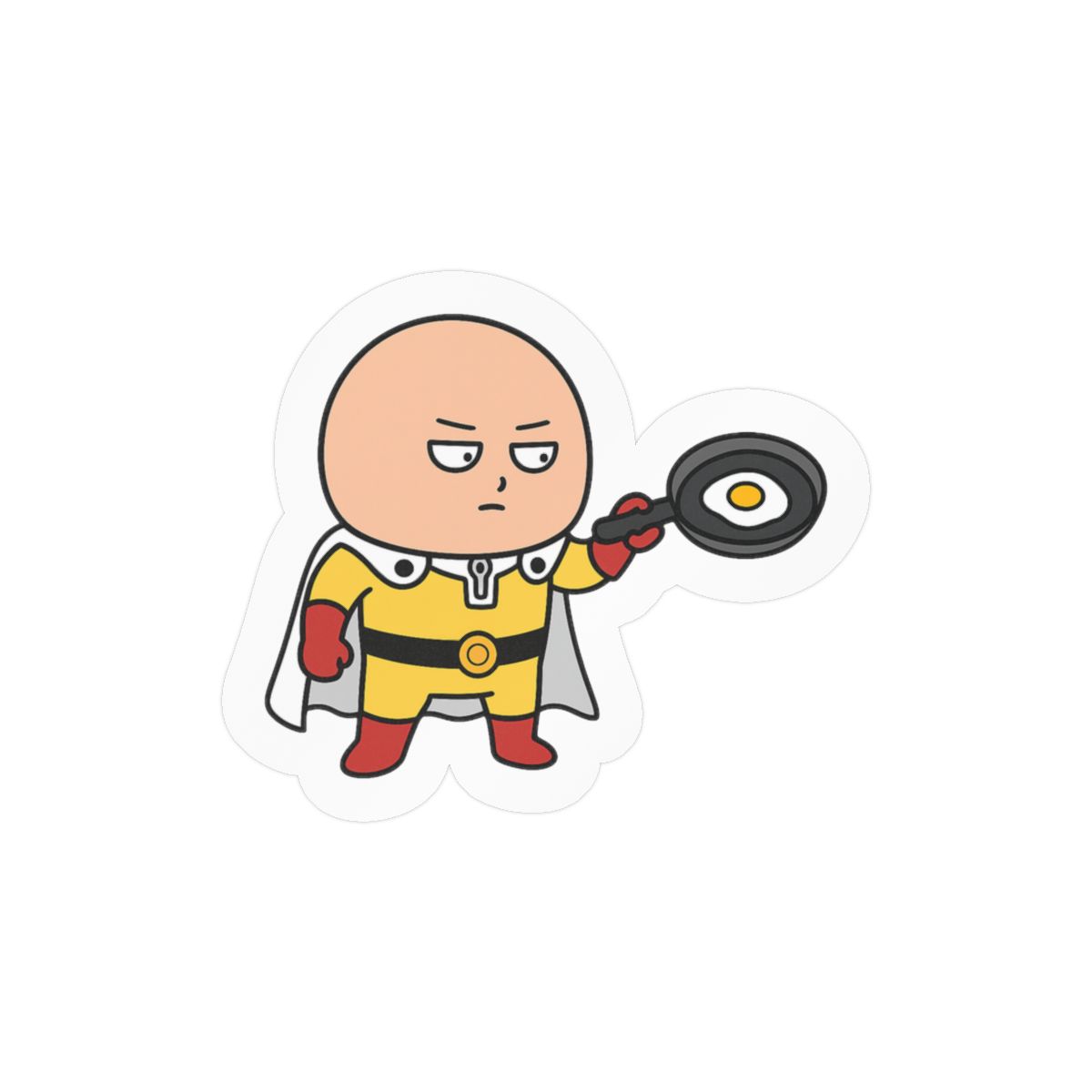 Anime Hero Egg Sticker | Cute Kawaii Vinyl Decal - Official Stickers merchandise