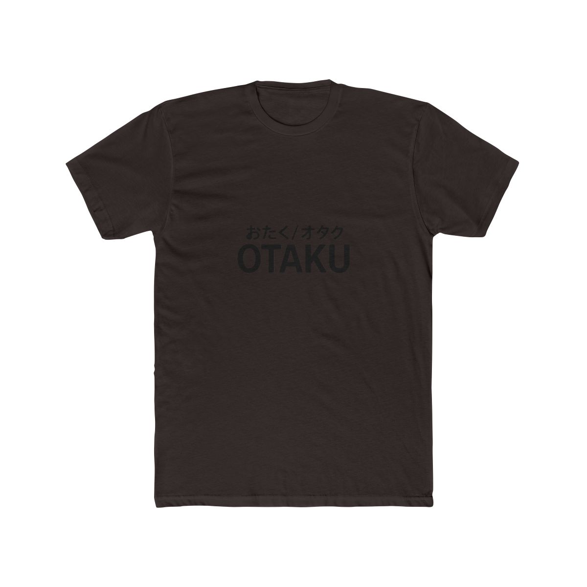 Otaku Japanese Kanji Minimalist T-Shirt - alternate angle 3, merchandise