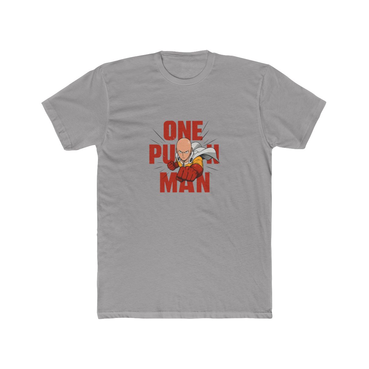 Saitama One Punch Man Punch Pose Anime T-Shirt - One Punch Man official T-Shirts merch