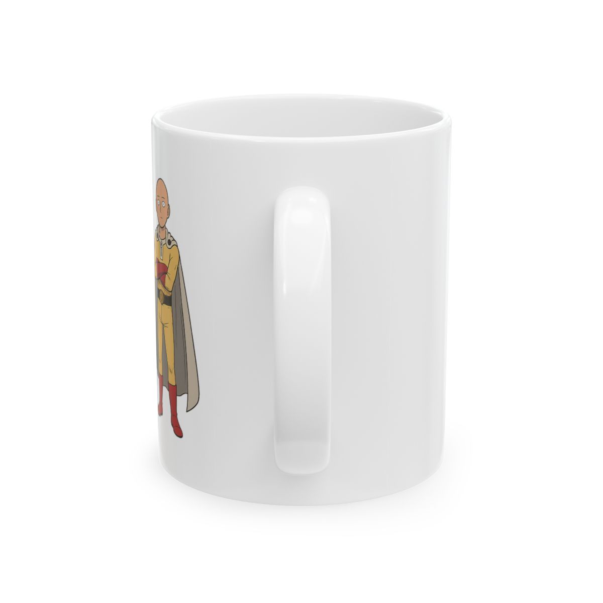 Saitama One Punch Hero | Anime Travel Mug, Saitama Tumbler, Otaku Gift - alternate angle 3, merchandise