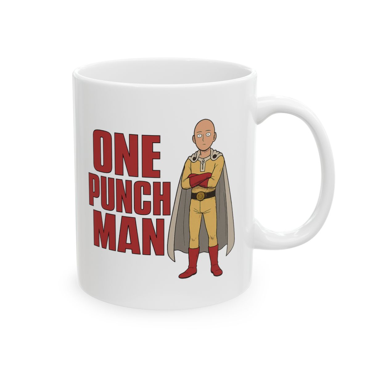 Saitama One Punch Hero | Anime Travel Mug, Saitama Tumbler, Otaku Gift