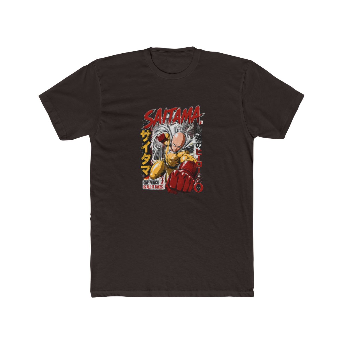 Quick View for One Punch Man Saitama T Shirt - alternate angle 5, merchandise