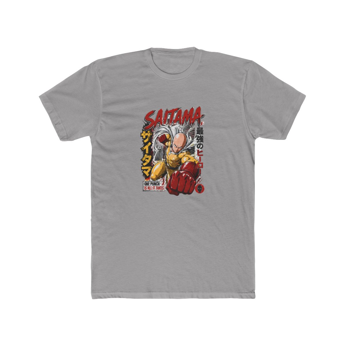 Quick View for One Punch Man Saitama T Shirt - alternate angle 4, merchandise