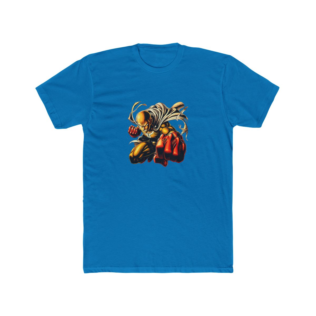 Saitama One-Punch Man Golden Punch Art T Shirt