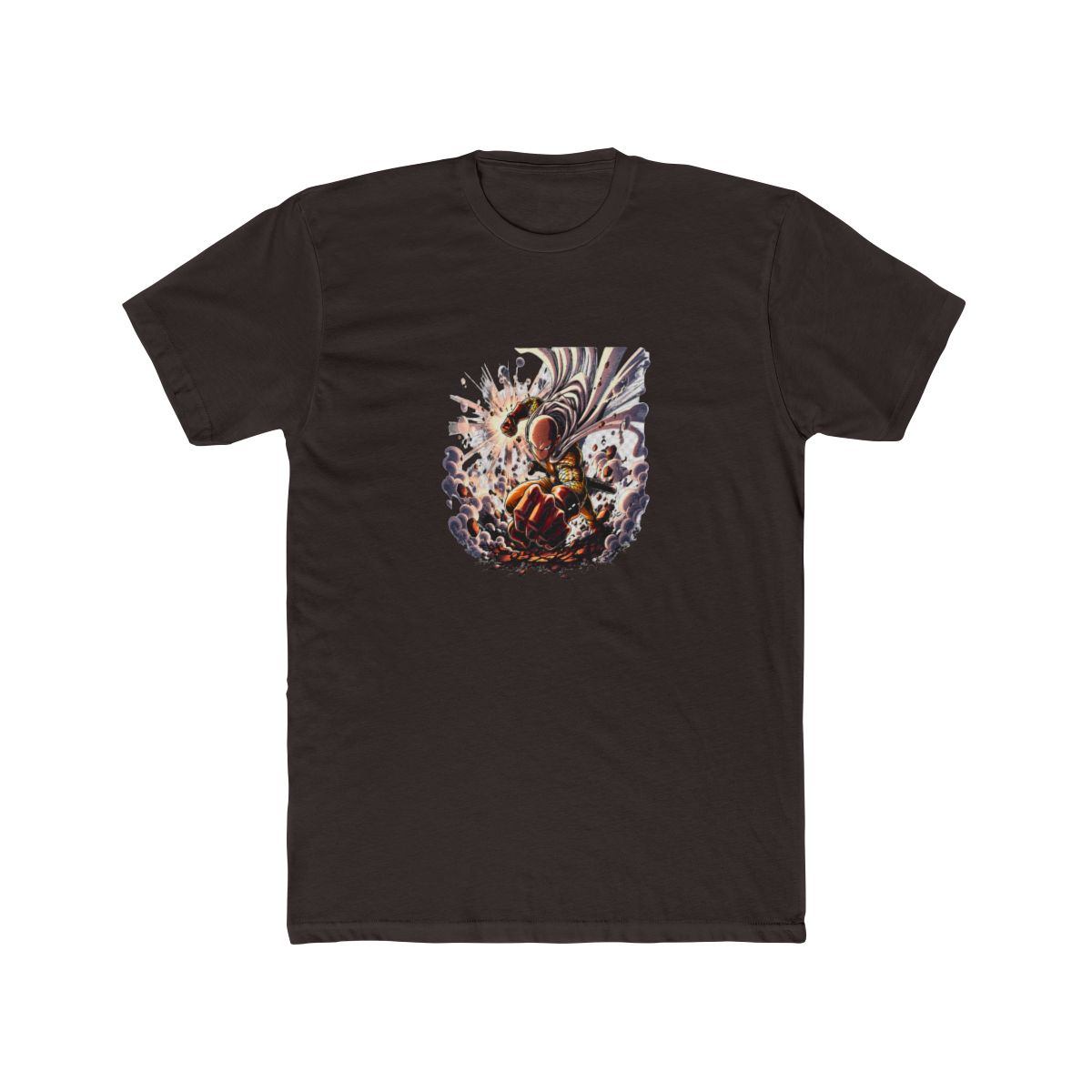 One-Punch Man Saitama Punch Art T Shirt - alternate angle 5, merchandise