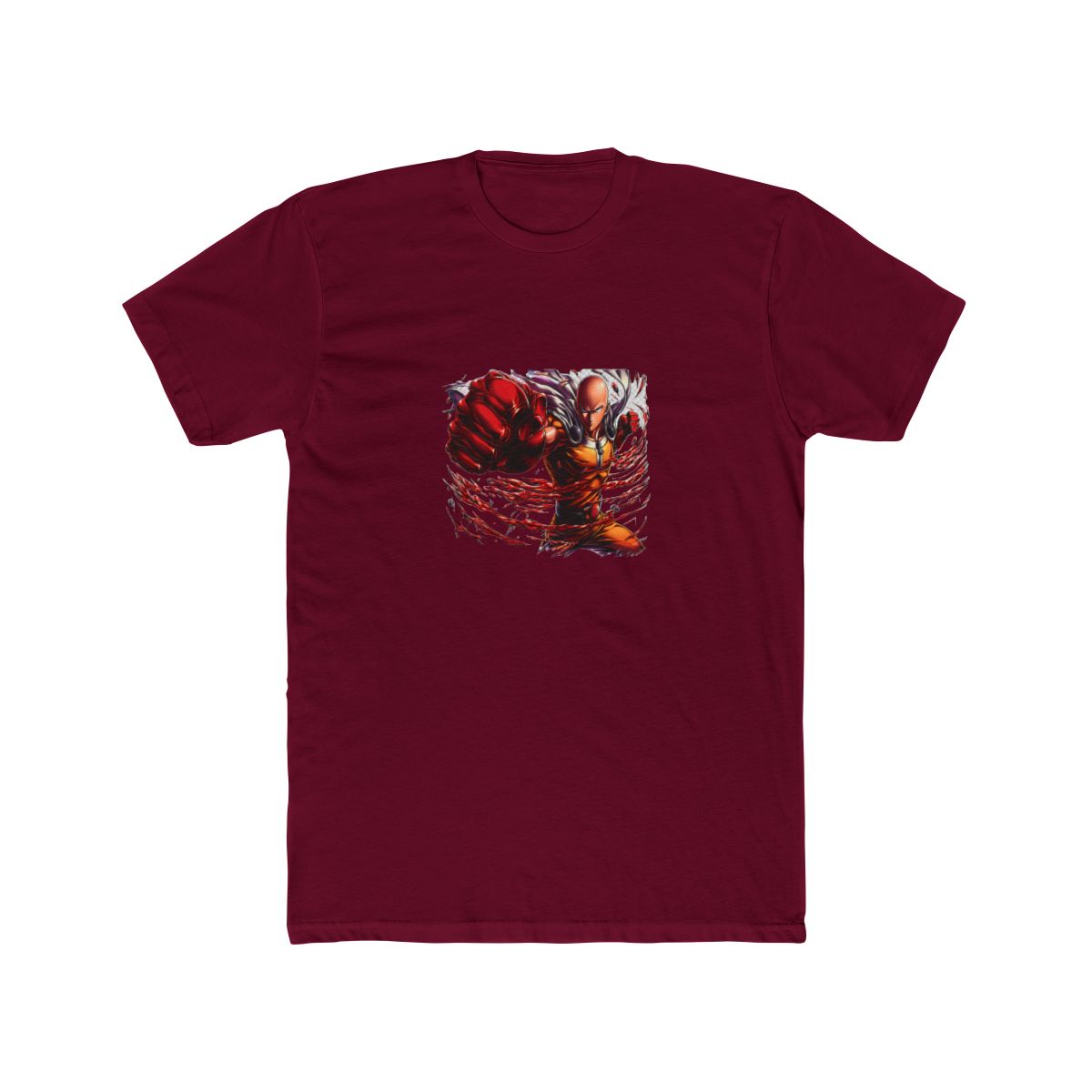 Saitama One Punch Man Punch T Shirt - One Punch Man official T-Shirts merch
