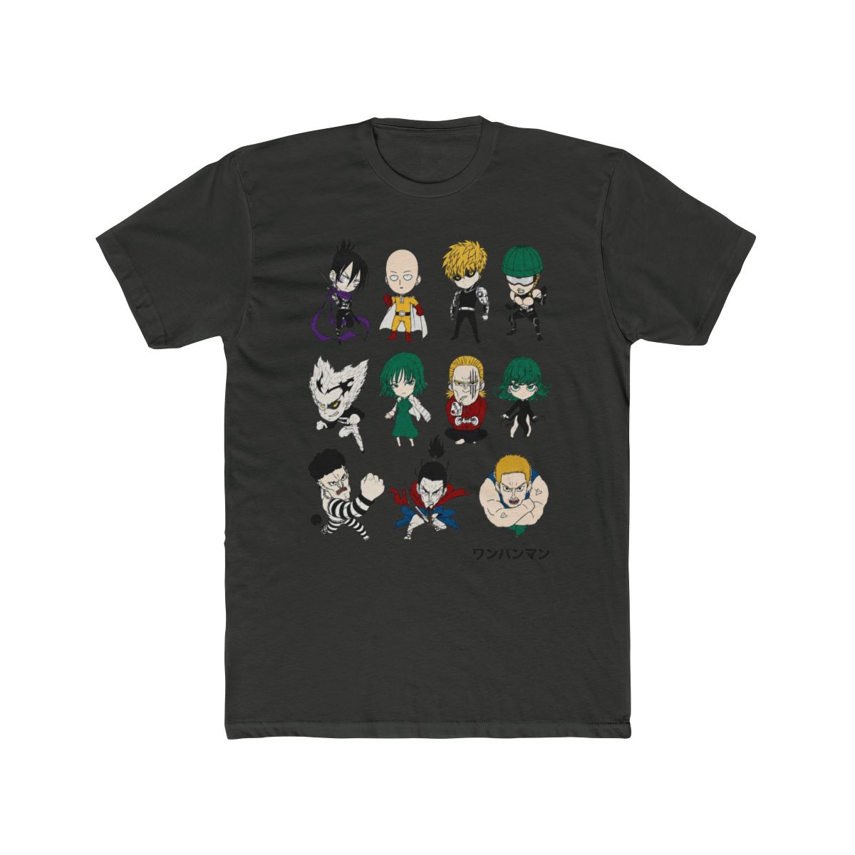 One Punch Man Character Collage T Shirt - alternate angle 5, merchandise
