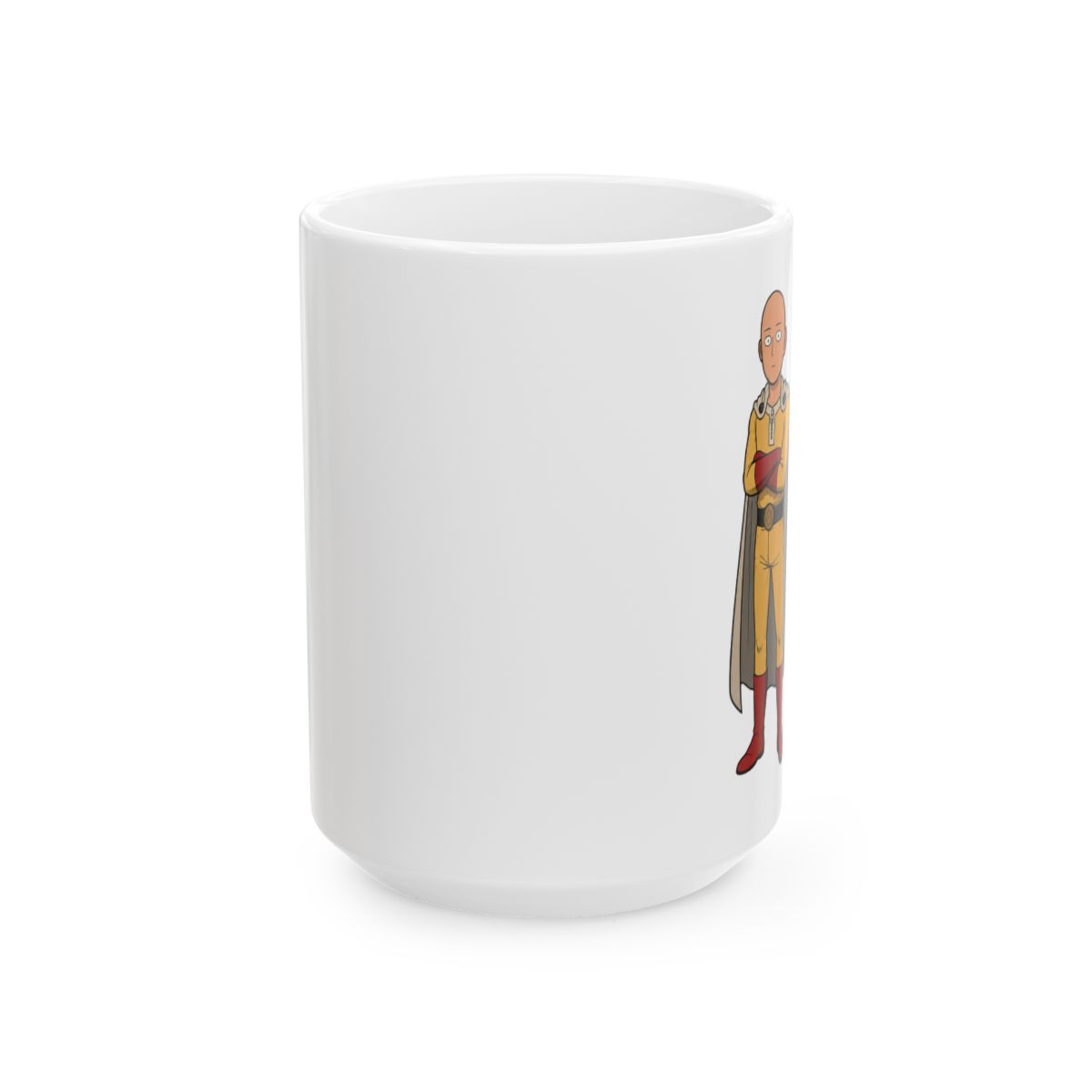 One Punch Man Saitama Hero Travel Tumbler Mug - alternate angle 2, merchandise