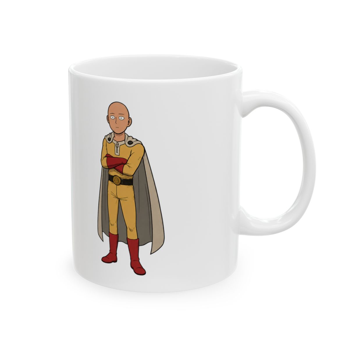 One Punch Man Saitama Hero Travel Tumbler Mug — official One Punch Man Mugs & Drinkware