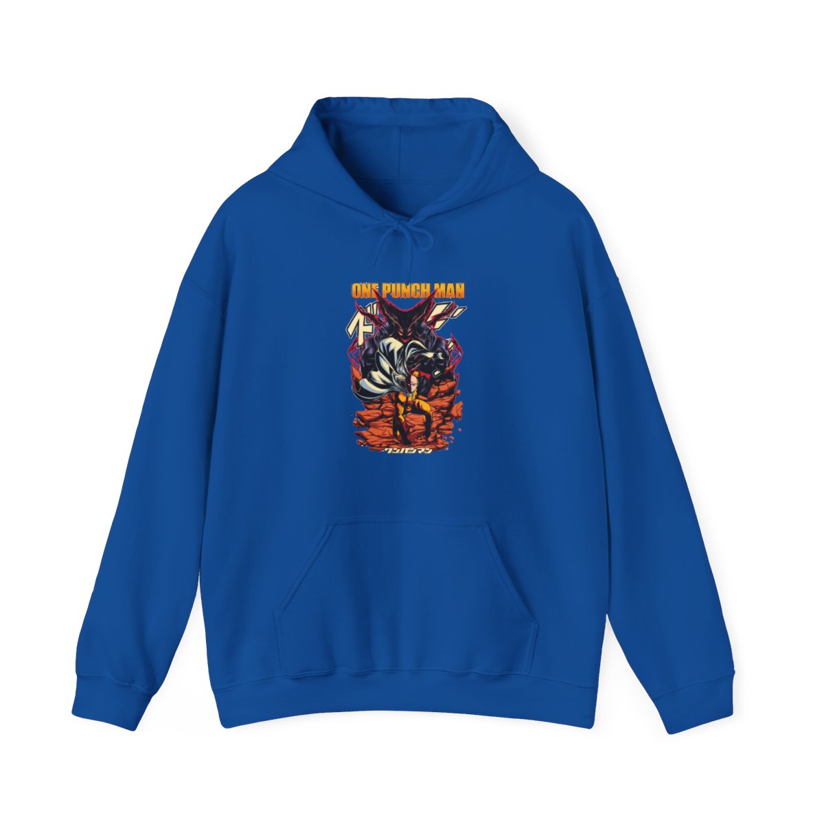 Garou vs Saitama One Punch Man Anime Battle Hoodie - alternate angle 5, merchandise
